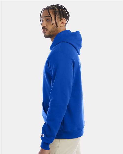 Powerblend® Hooded Sweatshirt - OnModelSide - B22884753 - Royal Blue