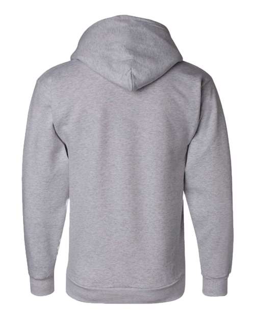 Powerblend® Hooded Sweatshirt - Back - B22884583 - Light Steel