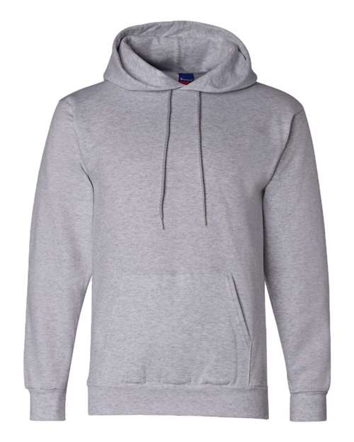 Powerblend® Hooded Sweatshirt - Front - B22884583 - Light Steel