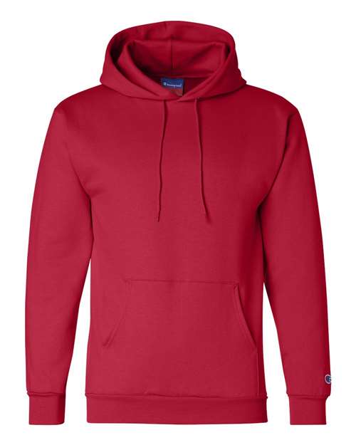 Powerblend® Hooded Sweatshirt - Front - B22884703 - Scarlet