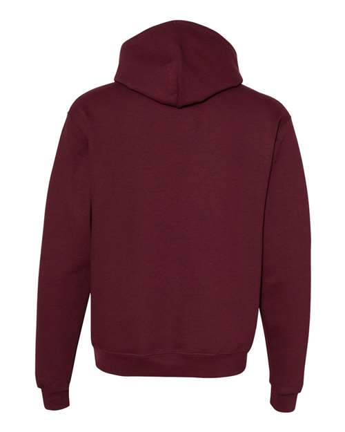 Powerblend® Hooded Sweatshirt - Back - B22884533 - Maroon