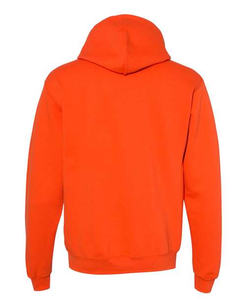 Powerblend® Hooded Sweatshirt - Back - B22884663 - Orange