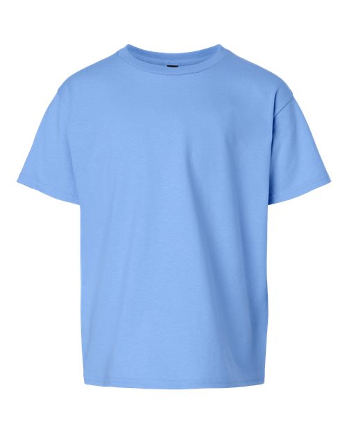 Ultra Cotton® Youth T-Shirt - Front - B31660262 - Carolina Blue