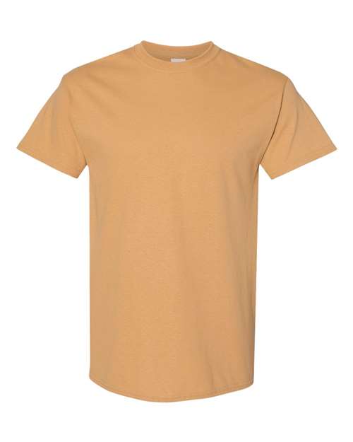 Heavy Cotton™ T-Shirt - Front - B00060283 - Old Gold