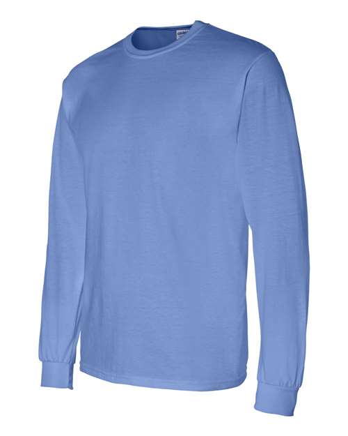 DryBlend® 50/50 Long Sleeve T-Shirt - Side - B07660263 - Carolina Blue