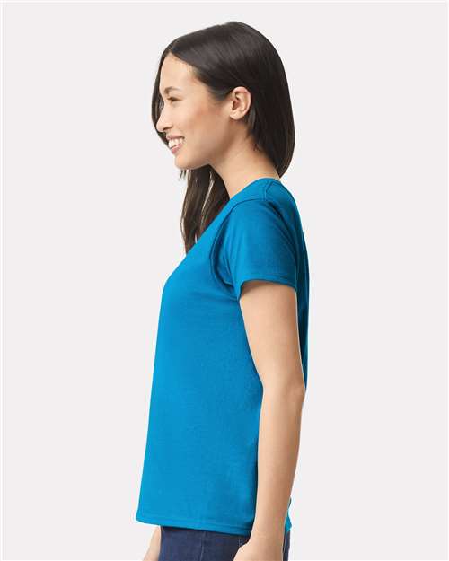 Ultra Cotton® Women’s T-Shirt - OnModelSide - B50560762 - Sapphire