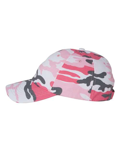 Bio-Washed Classic Dad Hat - DirectSide - B28295040 - Pink Camo