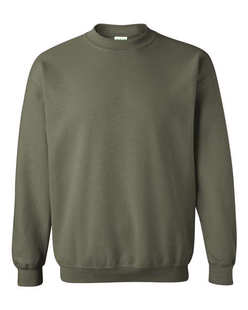 Heavy Blend™ Crewneck Sweatshirt - Front - B21060063 - Military Green