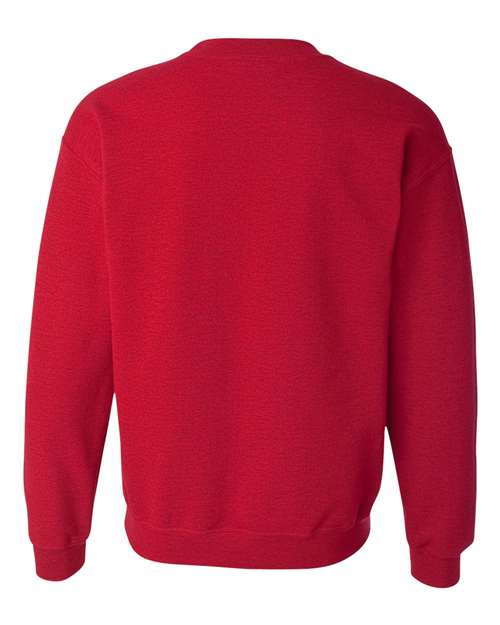 Heavy Blend™ Crewneck Sweatshirt - Back - B21060033 - Antique Cherry Red