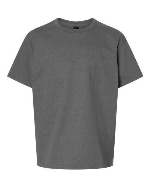 Ultra Cotton® Youth T-Shirt - Front - B31660092 - Charcoal