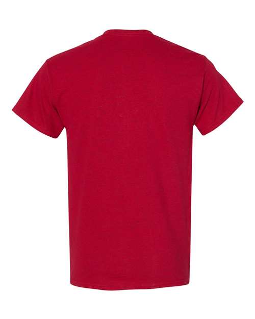 Heavy Cotton™ T-Shirt - Back - B00060043 - Antique Cherry Red