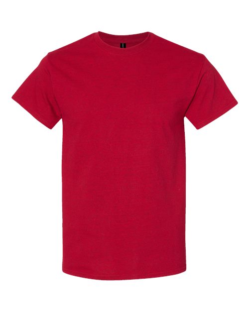Heavy Cotton™ T-Shirt - Front - B00060043 - Antique Cherry Red