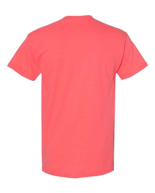Heavy Cotton™ T-Shirt - Back - B00060373 - Coral Silk