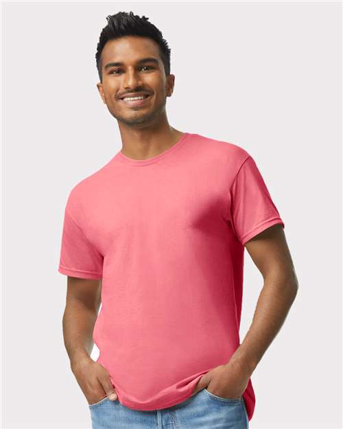 Heavy Cotton™ T-Shirt - OnModelFront - B00060373 - Coral Silk