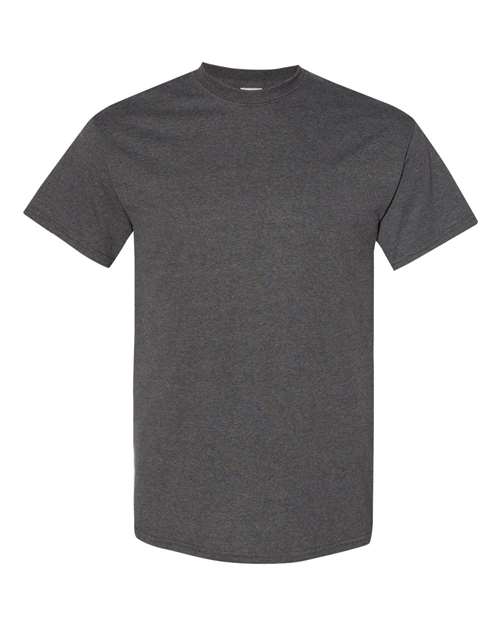 Heavy Cotton™ T-Shirt - Front - B00060453 - Tweed