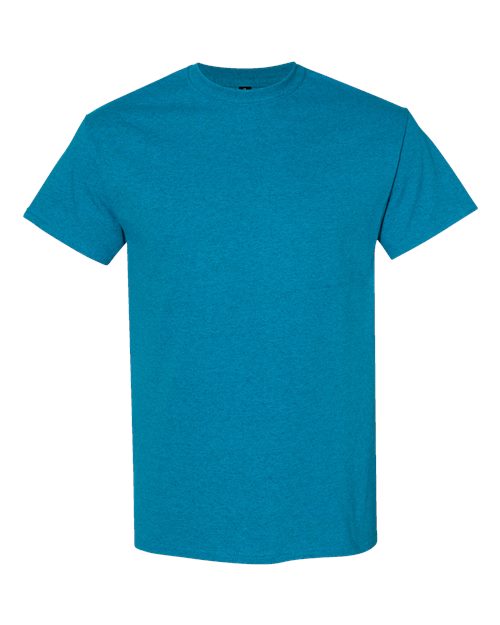 Heavy Cotton™ T-Shirt - Front - B00060793 - Antique Sapphire