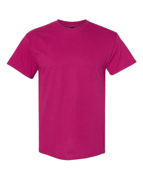 Heavy Cotton™ T-Shirt - Front - B00060113 - Berry