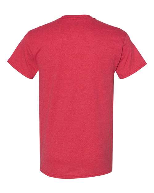 Heavy Cotton™ T-Shirt - Back - B00060713 - Heather Red