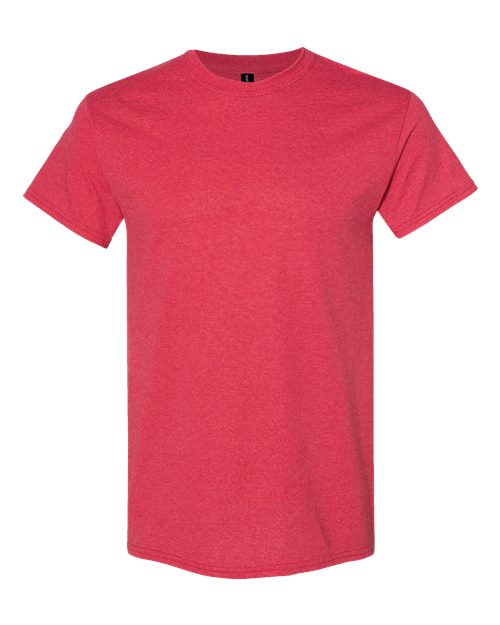 Heavy Cotton™ T-Shirt - Front - B00060713 - Heather Red