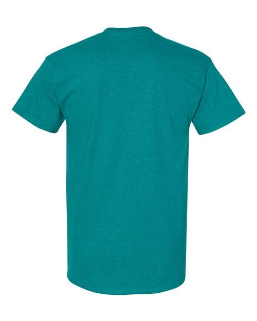 Heavy Cotton™ T-Shirt - Back - B00060593 - Antique Jade Dome