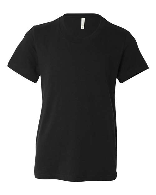 Youth Jersey Tee - Front - B38006503 - Black