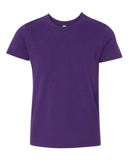 Youth Jersey Tee - Front - B38006673 - Team Purple