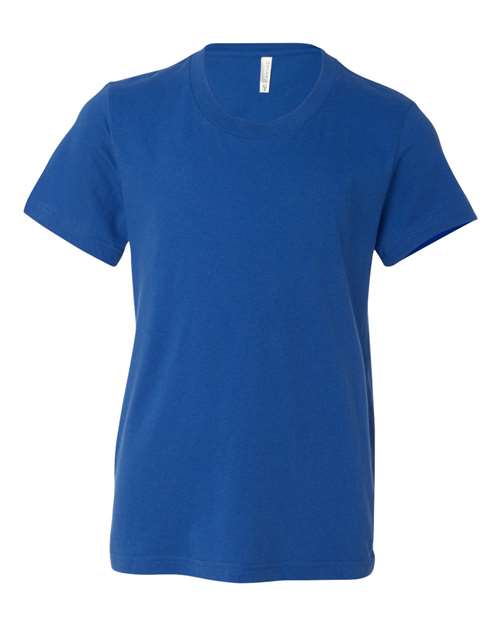 Youth Jersey Tee - Front - B38006753 - True Royal