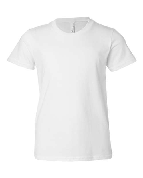 Youth Jersey Tee - Front - B38006003 - White