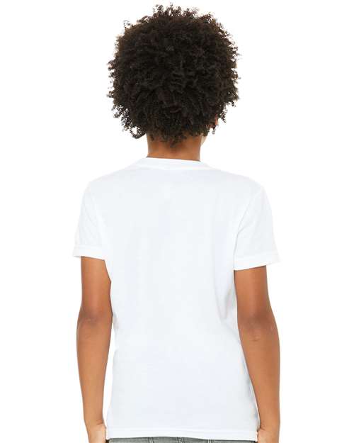 Youth Jersey Tee - OnModelBack - B38006003 - White