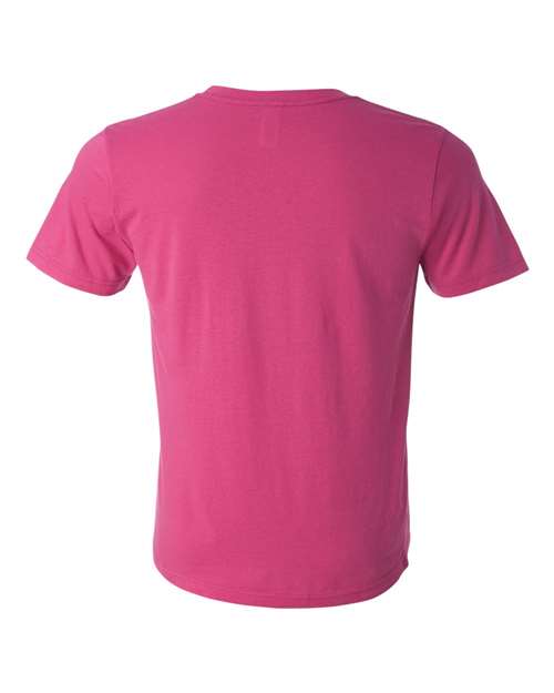 Texture Tee - Back - B03306032 - Berry
