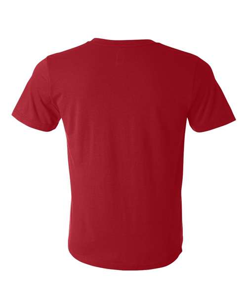 Texture Tee - Back - B03306702 - Red