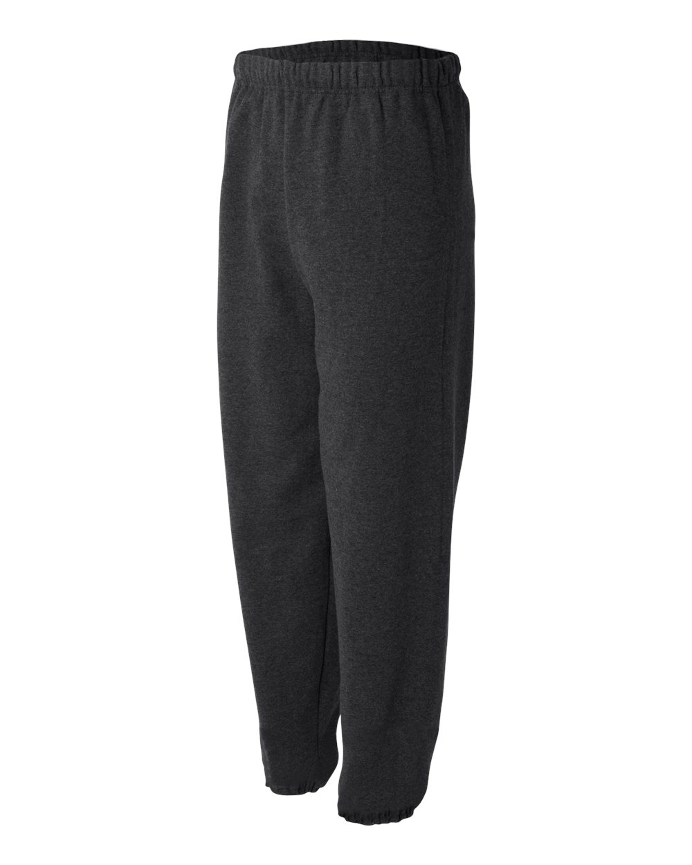 Unisex NuBlend® Sweatpants - Side - B23035513 - Black Heather