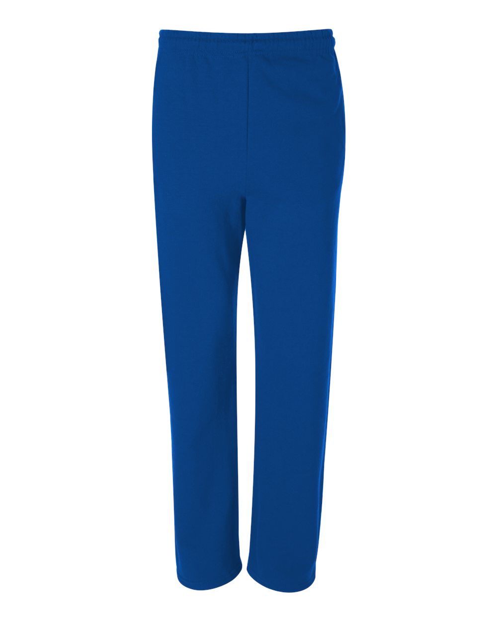Unisex NuBlend® Open-Bottom Sweatpants with Pockets - Front - B23435753 - Royal