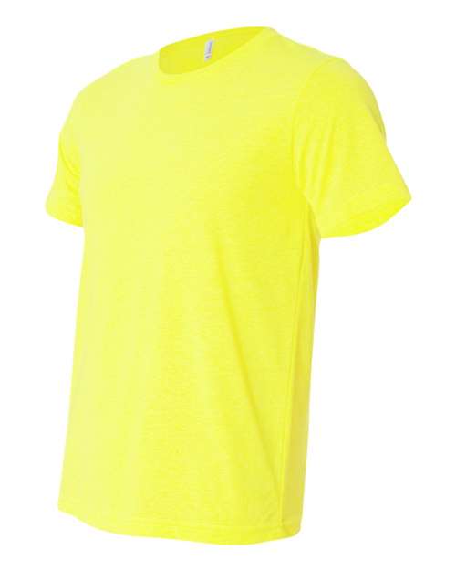 Texture Tee - Side - B03306052 - Neon Yellow