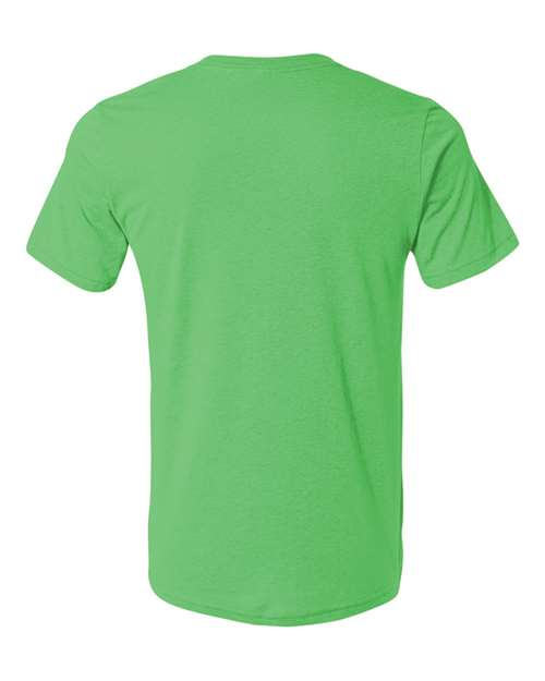 Texture Tee - Back - B03306162 - Neon Green