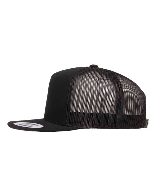 Five-Panel Classic Trucker Cap - DirectSide - B61595500 - Black