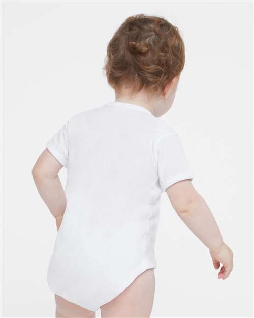 Infant Fine Jersey Bodysuit - OnModelBack - B33438001 - White