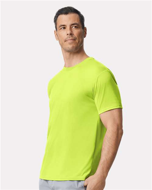 Performance® T-Shirt - OnModelSide - B09260163 - Safety Green