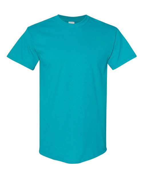 Heavy Cotton™ T-Shirt - Front - B00060993 - Tropical Blue