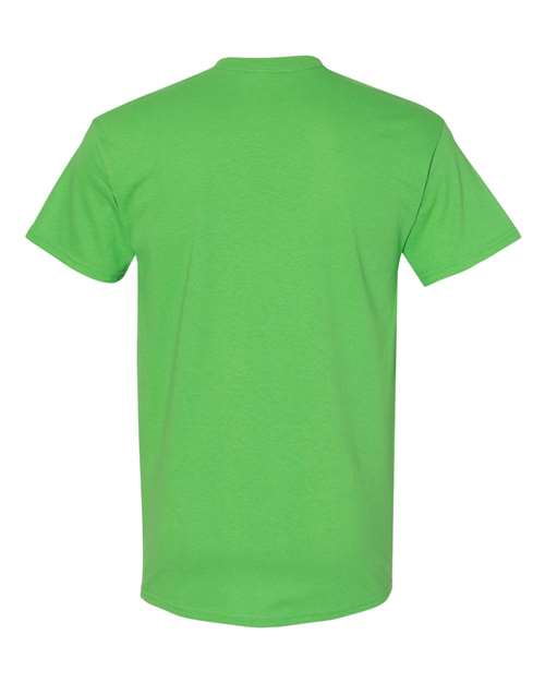 Heavy Cotton™ T-Shirt - Back - B00060613 - Electric Green