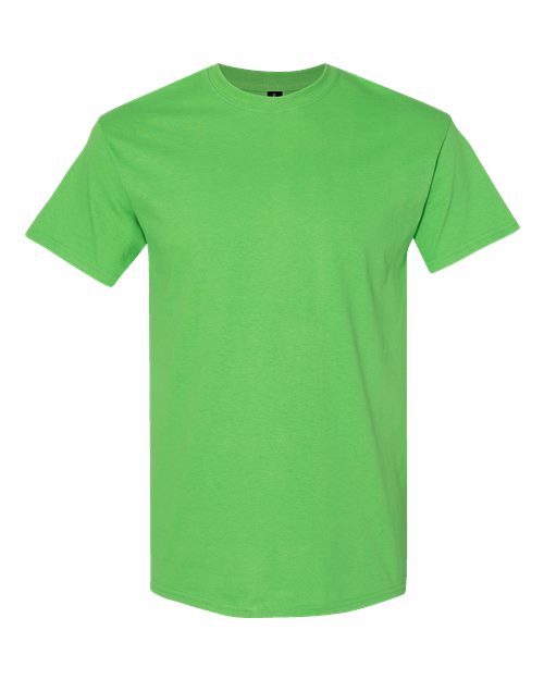 Heavy Cotton™ T-Shirt - Front - B00060613 - Electric Green