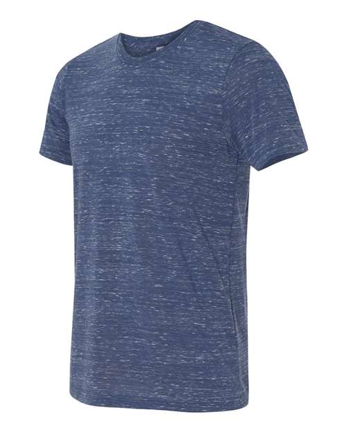 Texture Tee - Side - B03306643 - Navy Marble