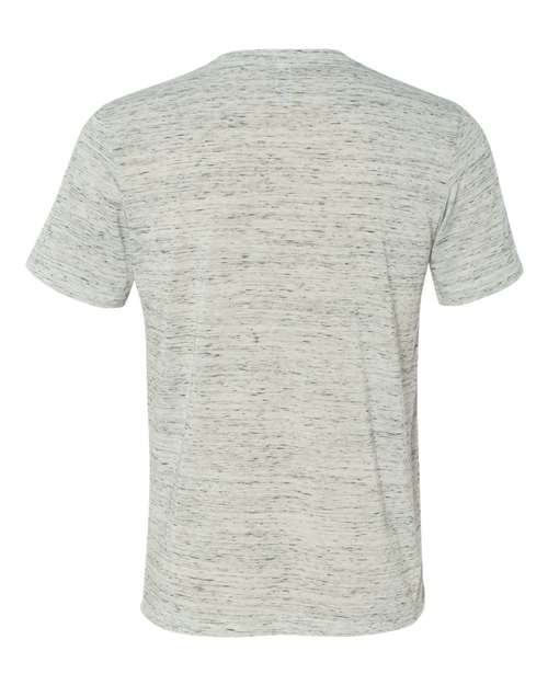 Texture Tee - Back - B03306012 - White Marble