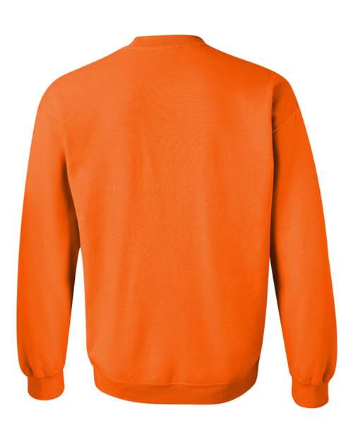Heavy Blend™ Crewneck Sweatshirt - Back - B21060333 - Safety Orange