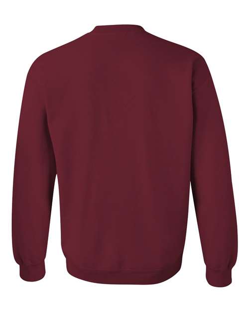 Heavy Blend™ Crewneck Sweatshirt - Back - B21060083 - Garnet