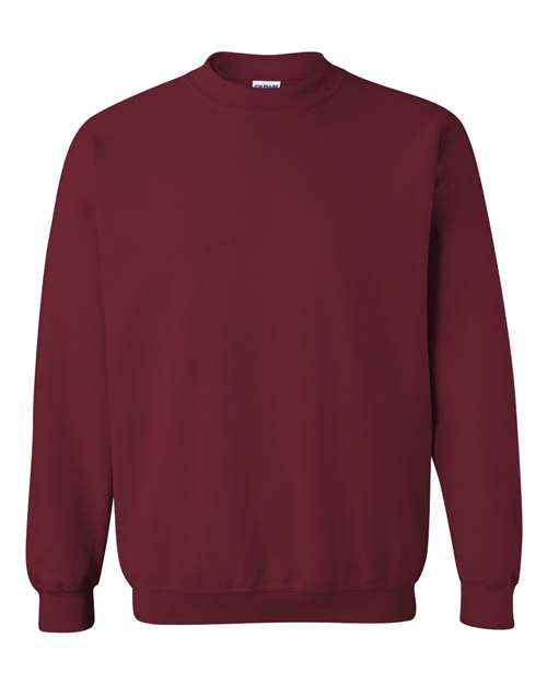 Heavy Blend™ Crewneck Sweatshirt - Front - B21060083 - Garnet