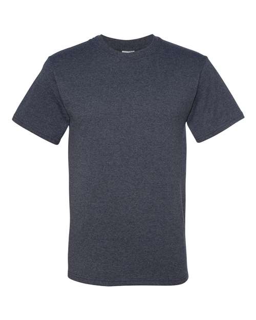 Dri-Power® 50/50 T-Shirt - Front - B06535693 - Vintage Heather Navy