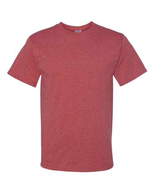 Dri-Power® 50/50 T-Shirt - Front - B06535713 - Vintage Heather Red