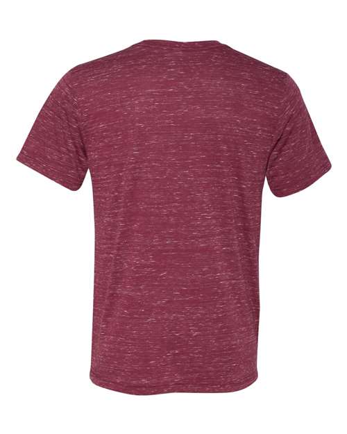 Texture Tee - Back - B03306532 - Maroon Marble