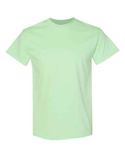 Heavy Cotton™ T-Shirt - Front - B00060293 - Mint Green